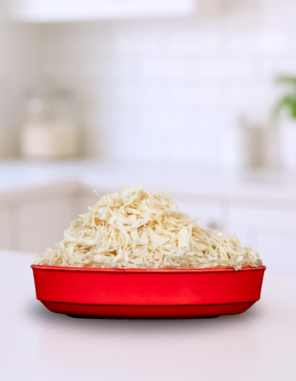 White Onion Kibbled